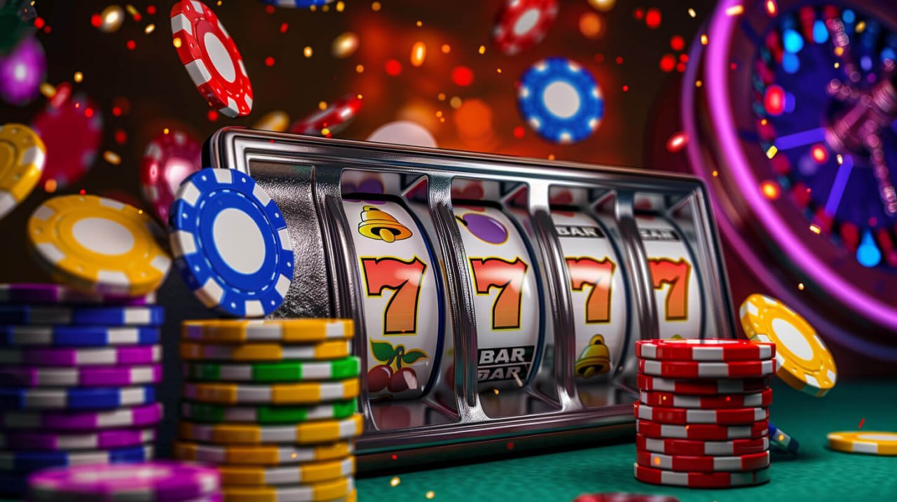 Panel kontrol Mega Moolah dengan pengontrol nilai koin dan garis pembayaran